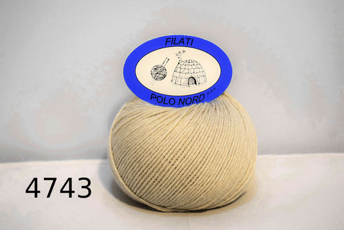 70%lana, 30%cashmere Tortora leggero 4743 50 grammi