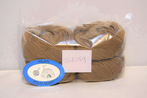 75%alpaca, 25%lana Cannella S1059 200 grammi