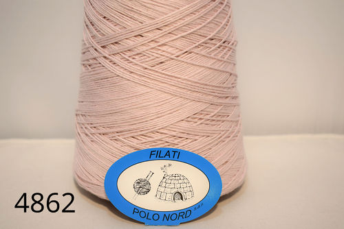 100%cotone Rosa chiaro 4862 100 grammi